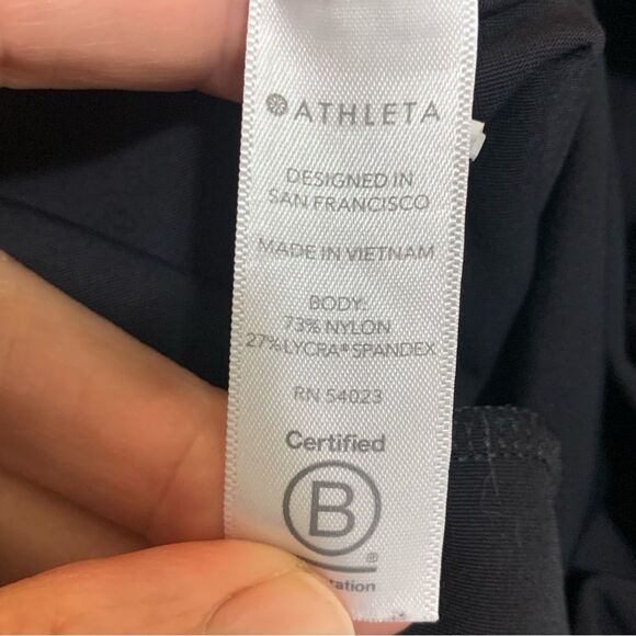 Athleta Stellar Black Trousers size 8 - Picture 9 of 10